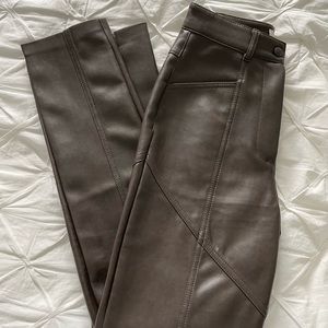 Aritzia Rebel Pant size 0 - Rich Mocha Brown